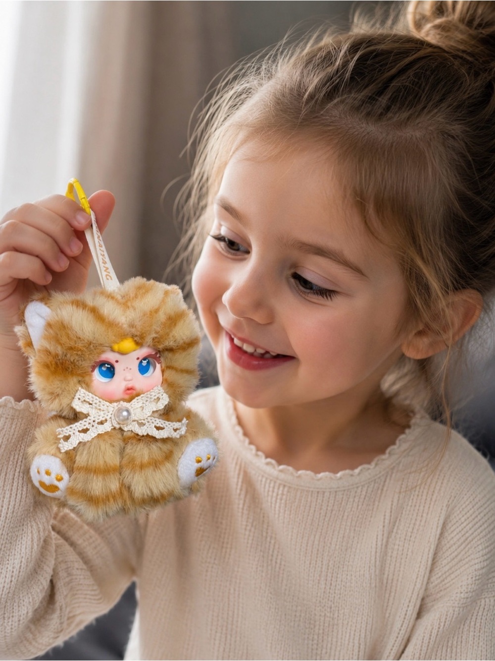 🌞Naughty Kitty Mini Sugar Baby Plush MM Toy Articulating Tail